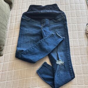 Isabel Maternity by Ingrid & Isabel Dark Blue Jeggings